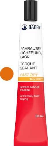 BÄDER Schraubensicherungslack, orange