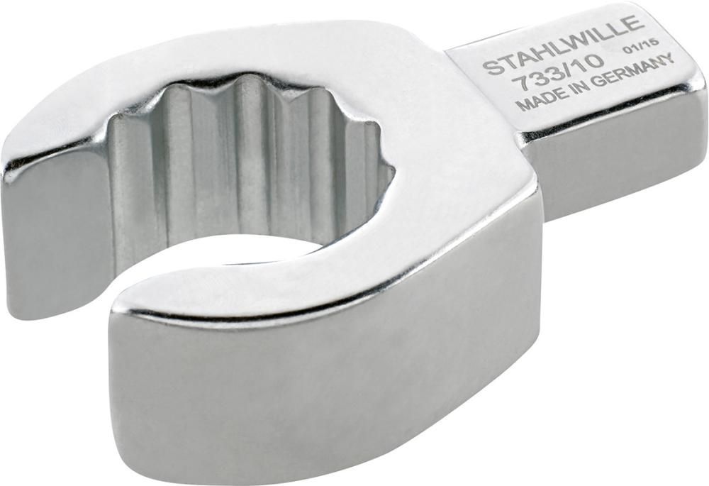 Einsteck-Ringschlüssel offen 10mm 9x12mm Stahlwille