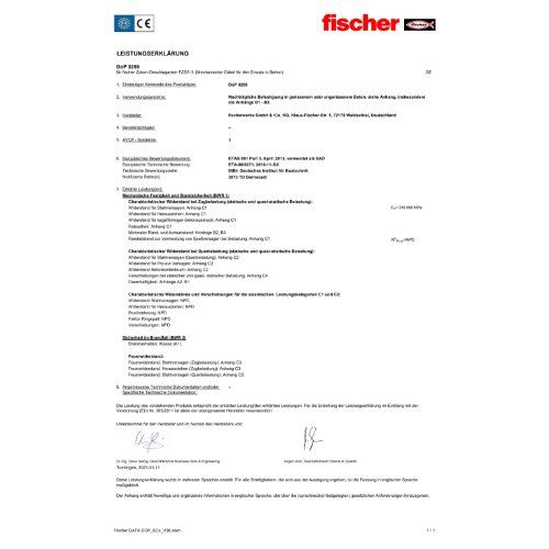 Zykon-Einschlaganker FZEA II 10x40 M8