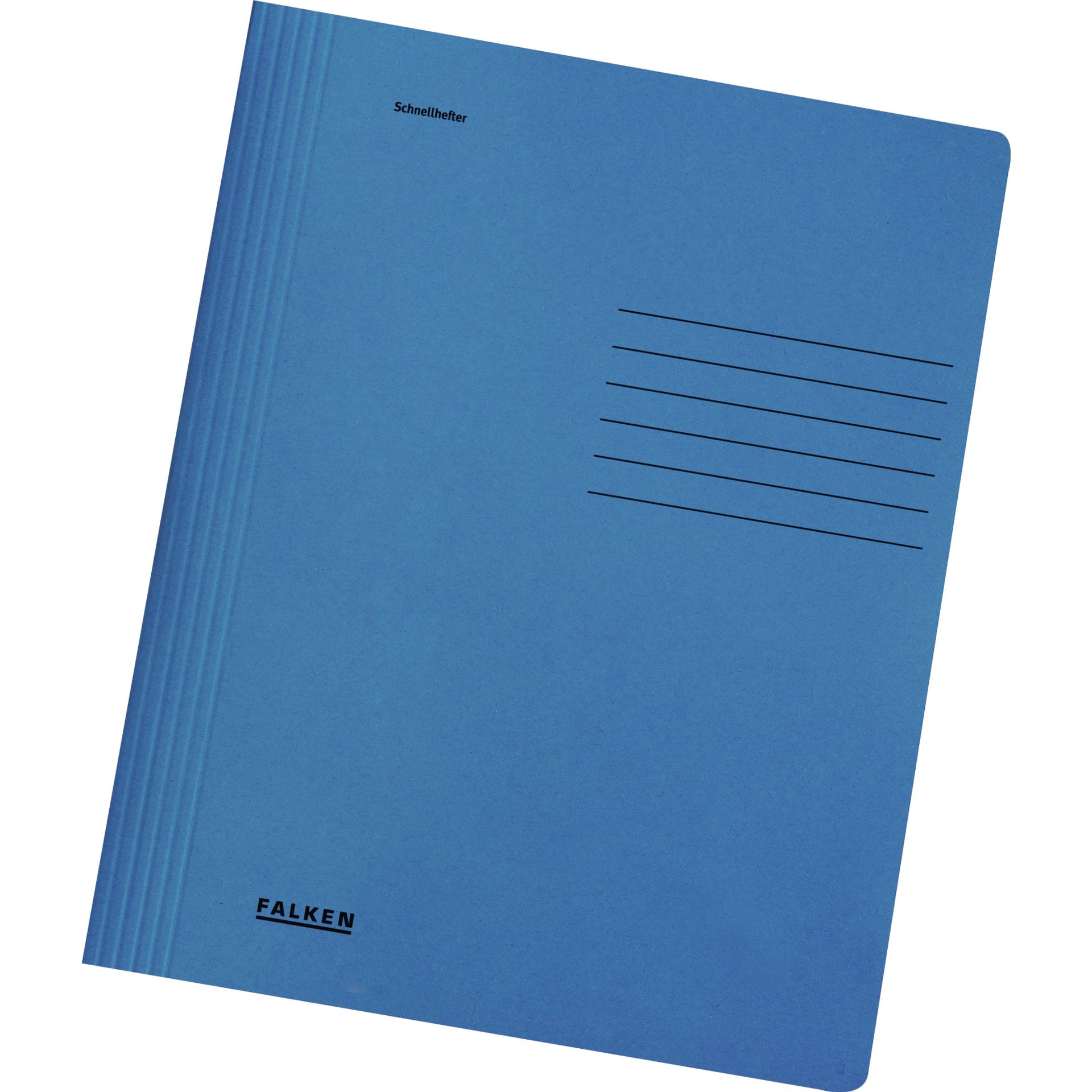 Schnellhefter A4 Karton blau