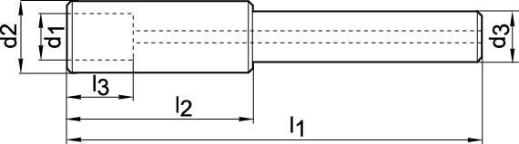 Zapfensenker-Halter KombiInnenkühlung Gr.2 GFS