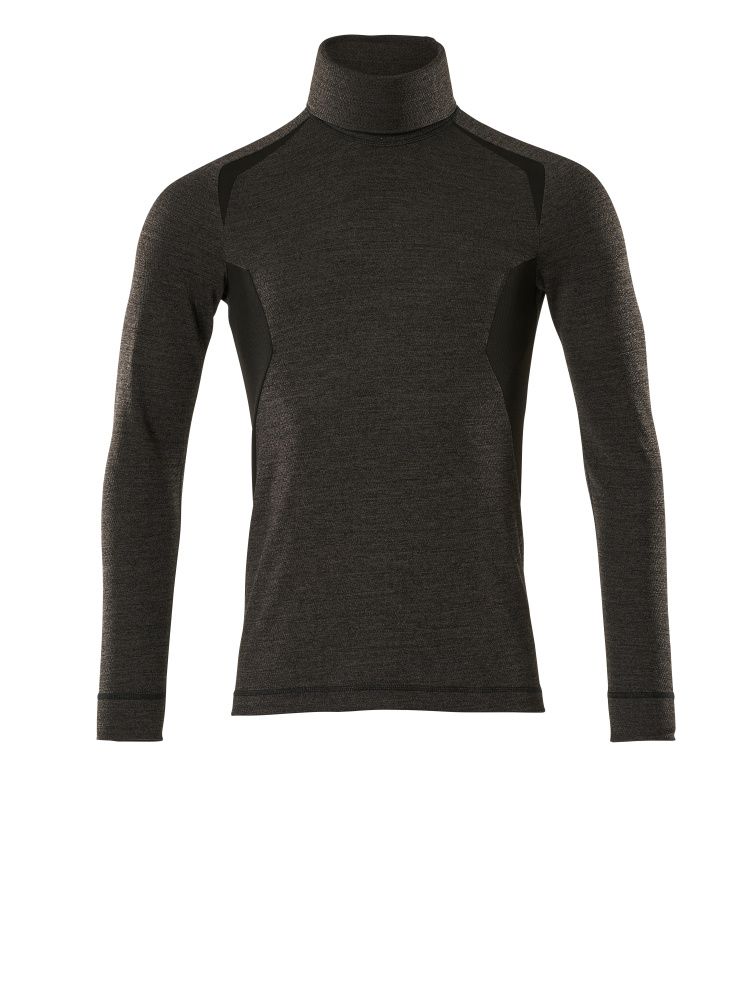 Funktionsunterhemd Dunkelanthrazit/Schwarz, 2XL