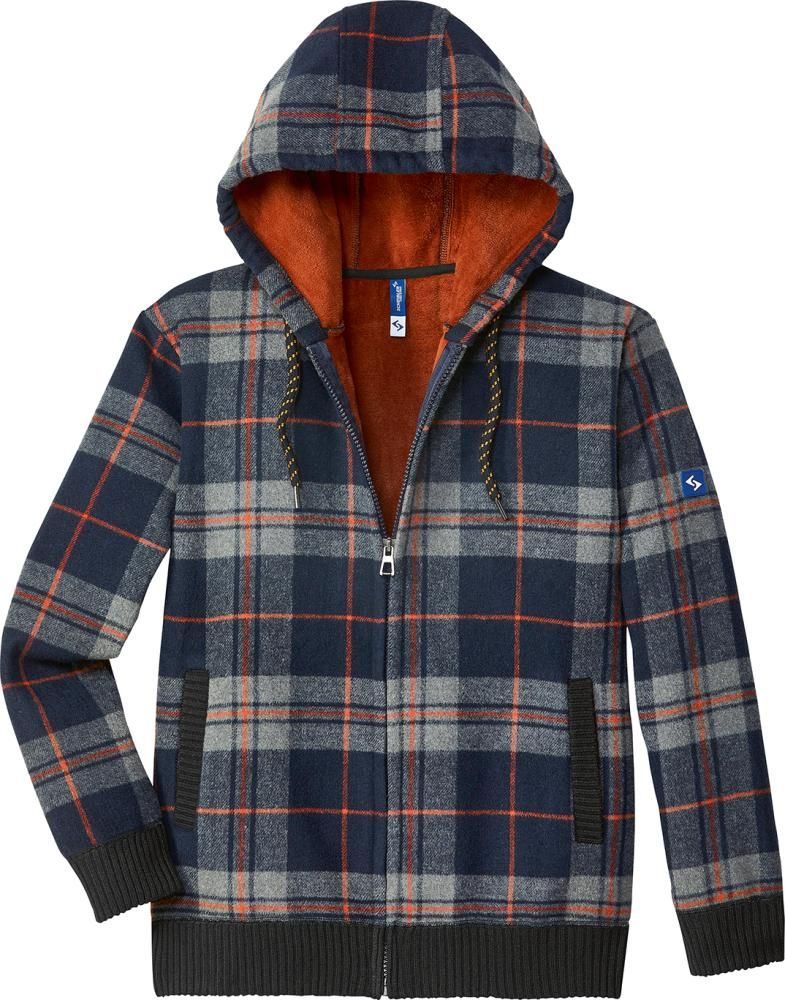 Thermojacke Curris schwarz/grau/orange Gr.2XL