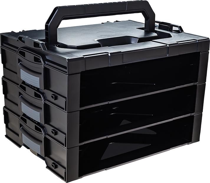 i-BOXX Rack 3er Block leer B445xT342xH301 mm