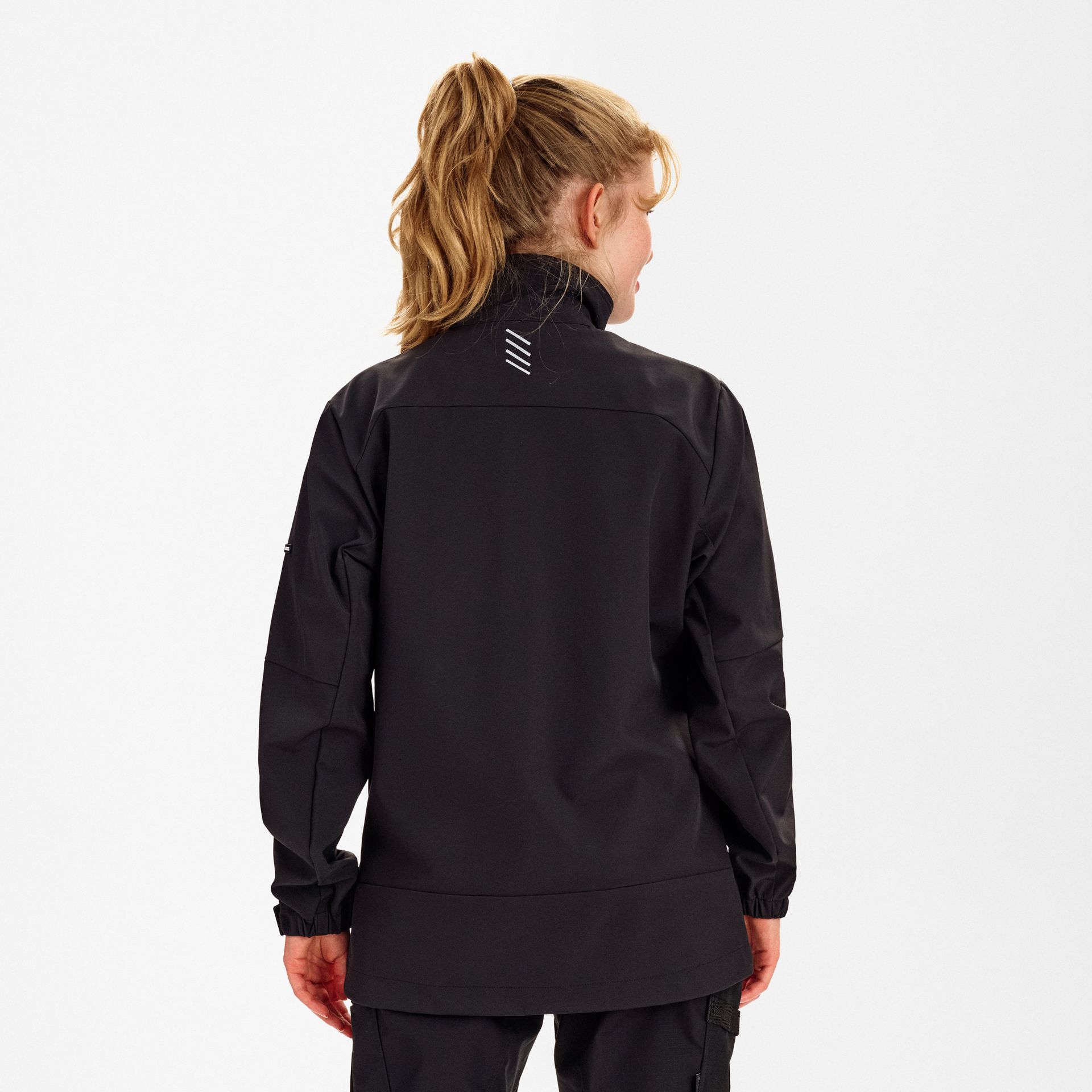 Entire Damen Softshelljacke Schwarz, Gr. XS