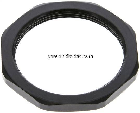 Schalttafelmutter für Schalttafelgewinde M 52 x 1,5 für Eco-Line 4A (Druckregler