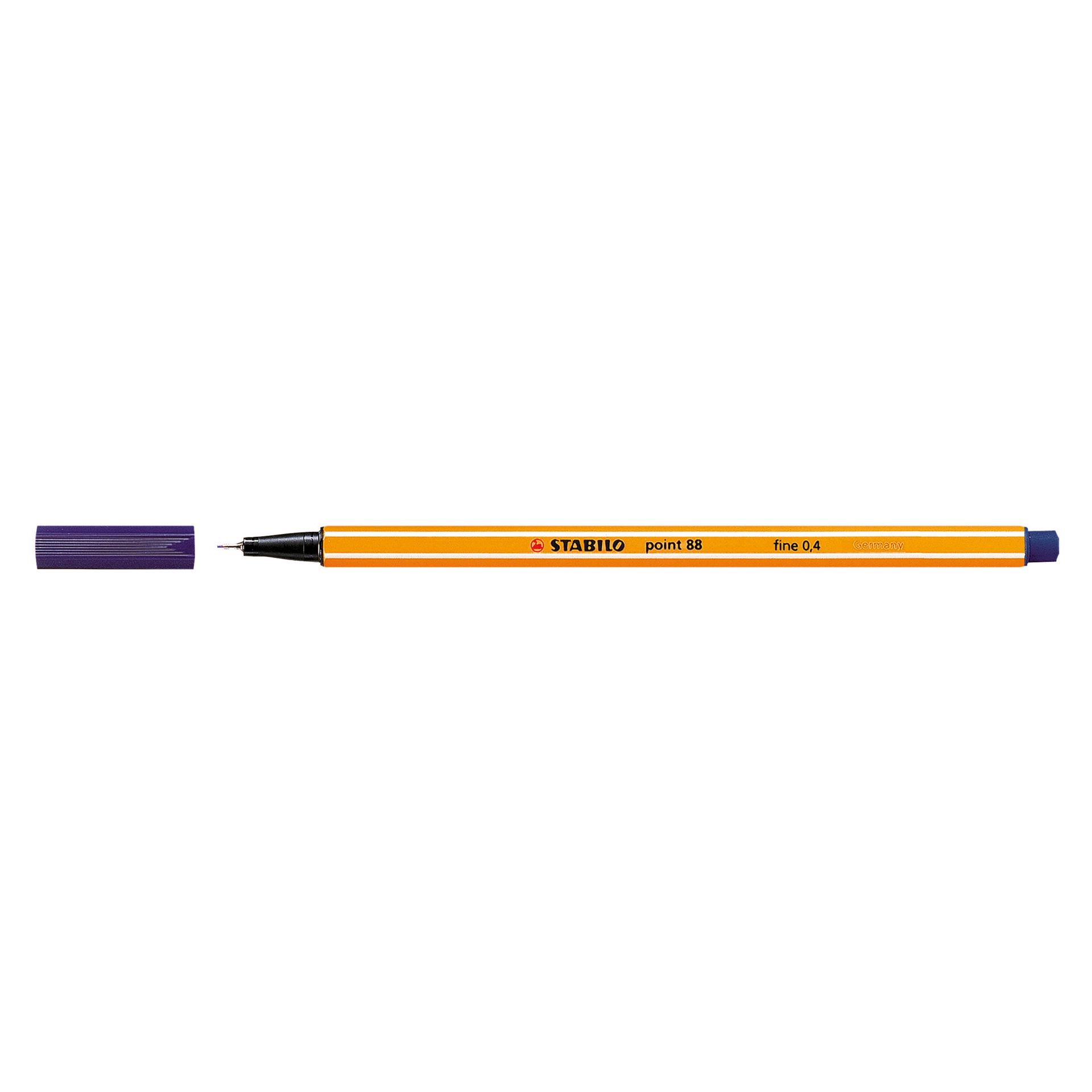 Fineliner point 88 0,4mm nachtblau