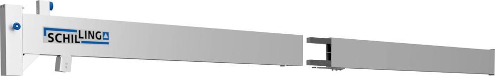 Aluportalkran fahrbar H1699-2099 mm 500 kg TL 4000 mm Alu-Einzel-Träger