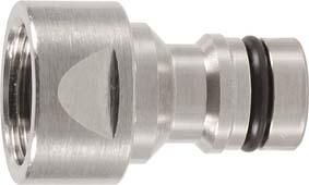 Hahnstecker IG G 1" MS Ni GEKA plus Stecksystem