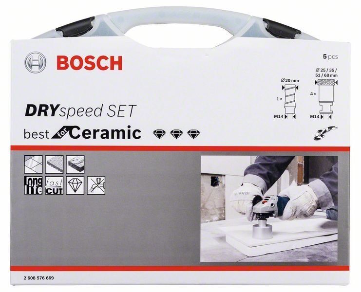 Bosch Diamond DrySpeed Set