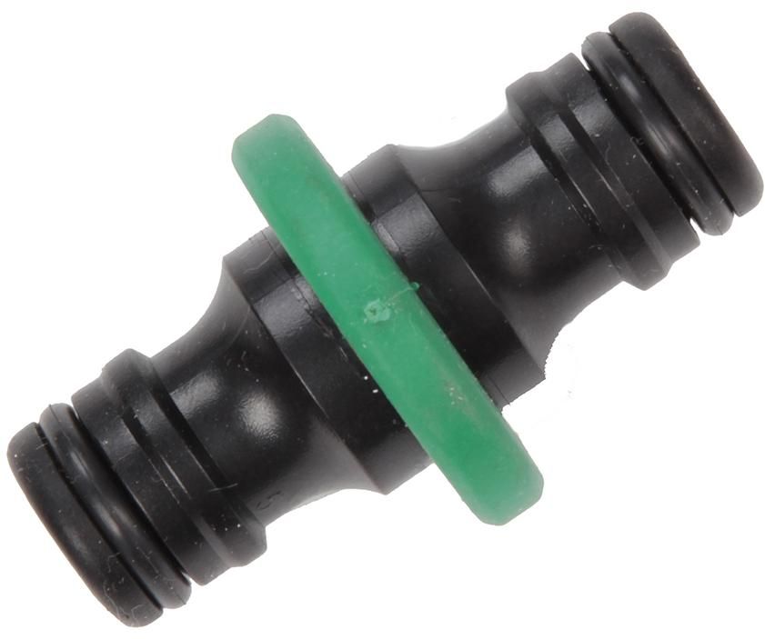 2-Weg-Kupplung 1/2"comf. Kunststoff, grün/schwarz