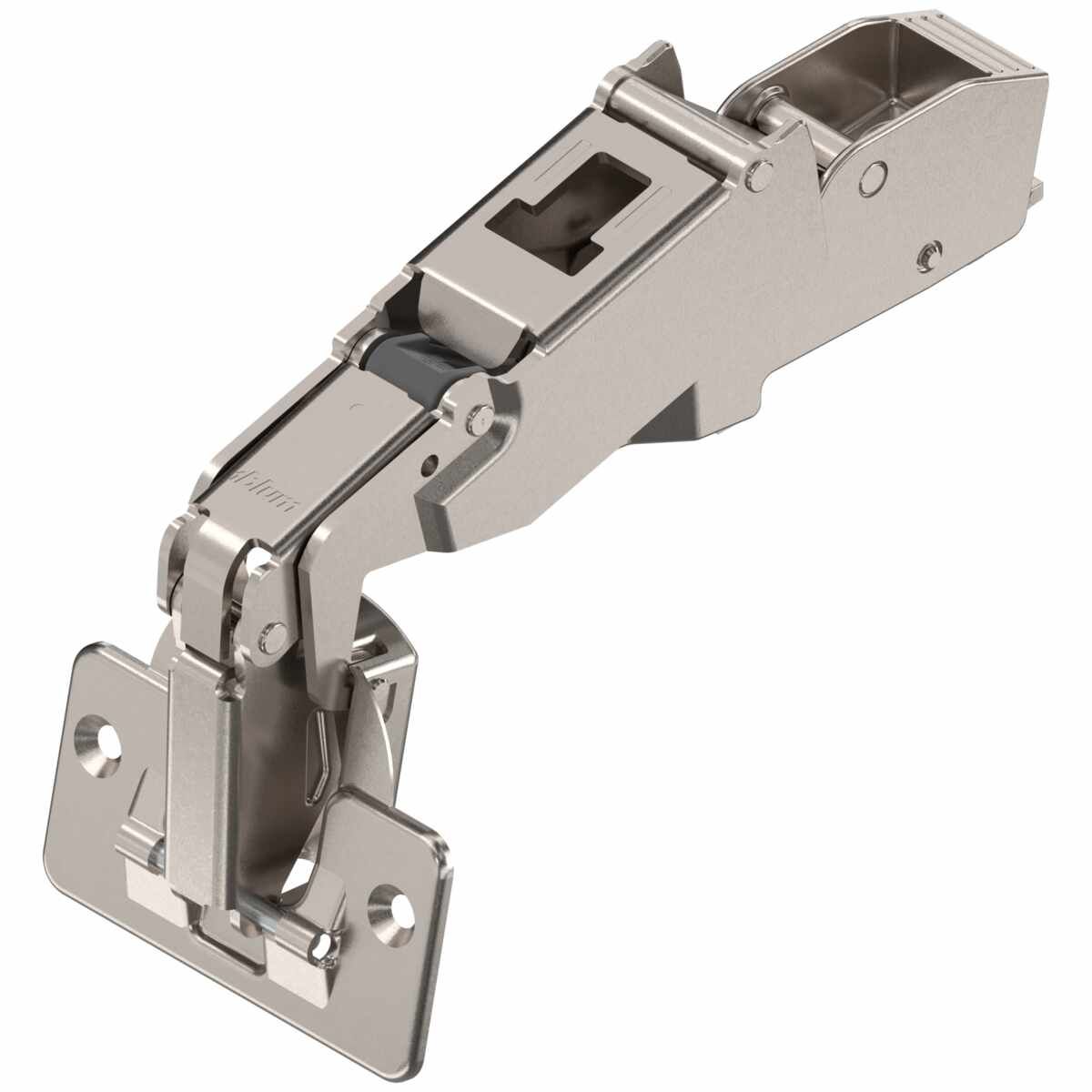 CLIP top 170° 9.5mm gekröpft mit Feder ohne Dübel