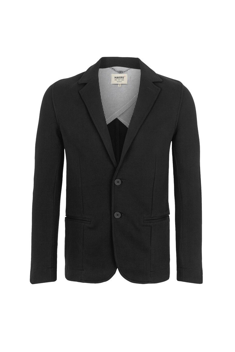 HAKRO Sweatblazer Premium schwarz, XS