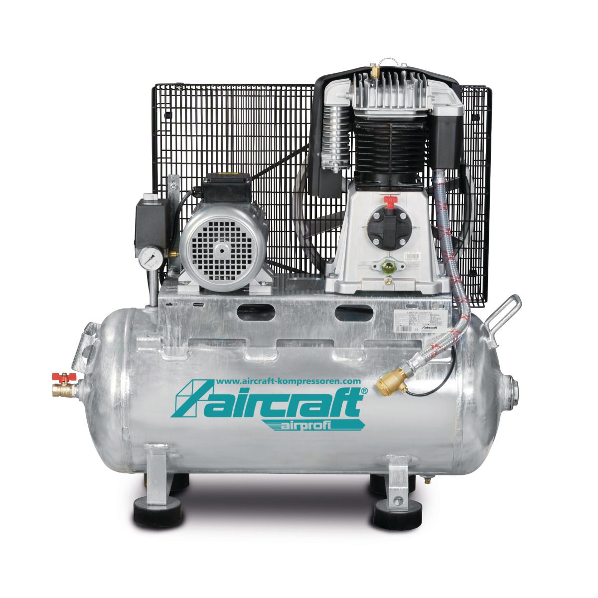 Stationärer Kolbenkompressor (13 bar) Aircraft AIRPROFI 703/75/13 H