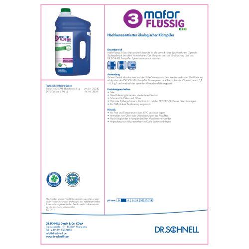 MAFOR FLÜSSIG 3 ECO Kanister SAFE 10 kg