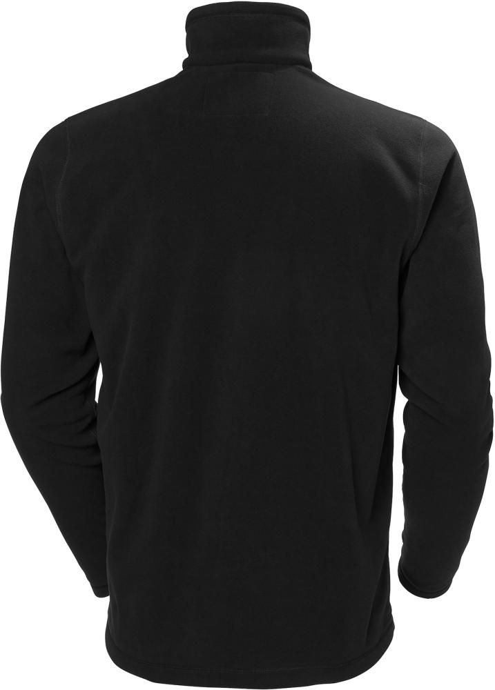 Fleece Jacke Oxford light, schwarz, Gr.2XL