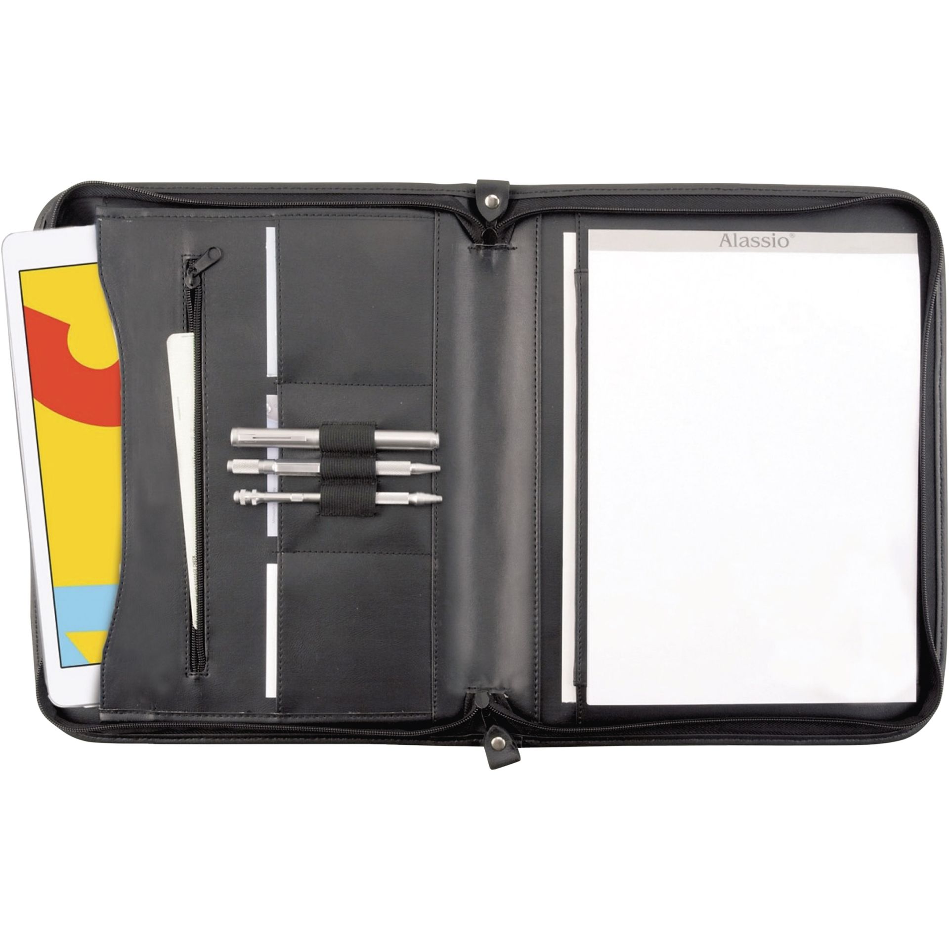 Schreibmappe MILANO   36x29x5cm sw