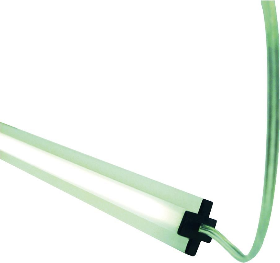 GOTLAND 20x10x1795mm LED-Zwischenleiste inkl. Solarpfostenkappe WPC-Steckzaunsystem