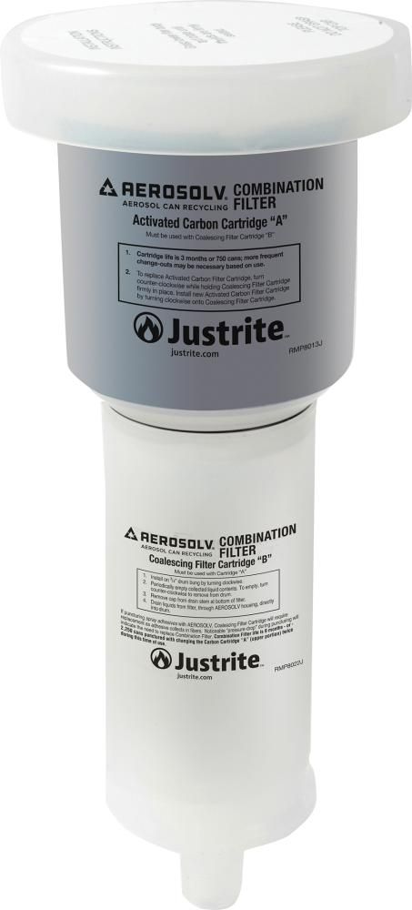 Aerosoldosen- Recyclingsystem Kohlefilterpatrone nicht farbwechselnd