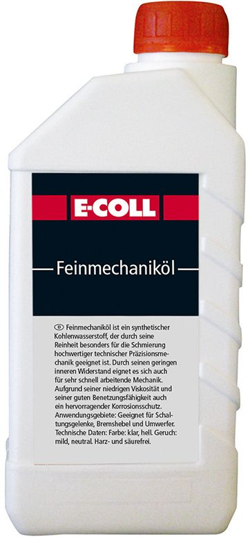 E-Coll Feinmechaniköl, 1 l/ Flasche,