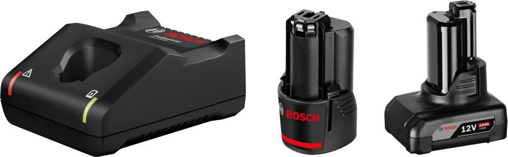 Akku-Starter Set 12,0V je 1x2,0/4,0Ah BoscLadegerät GAL 1240 Karton