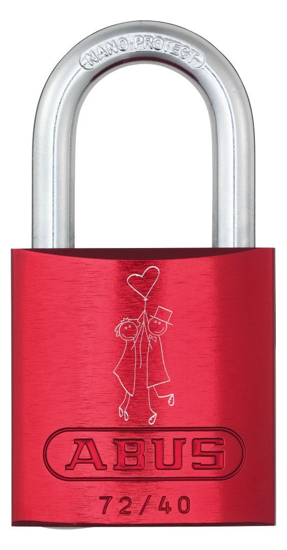 ABUS Vorhangschloss "72/40", LoveLock 1