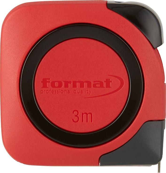 Taschenbandmaß 3mx13mm weiß FORMAT