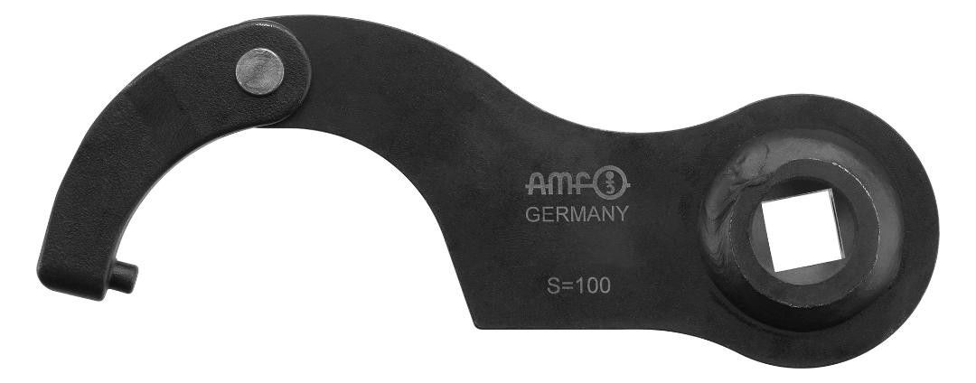 AMF Gelenkhakenschlüssel 1/2" mit Nase