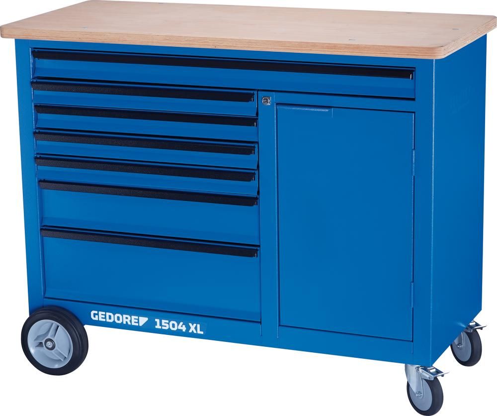 Rollwerkbank 1504XL 1250x550x985mm Gedore