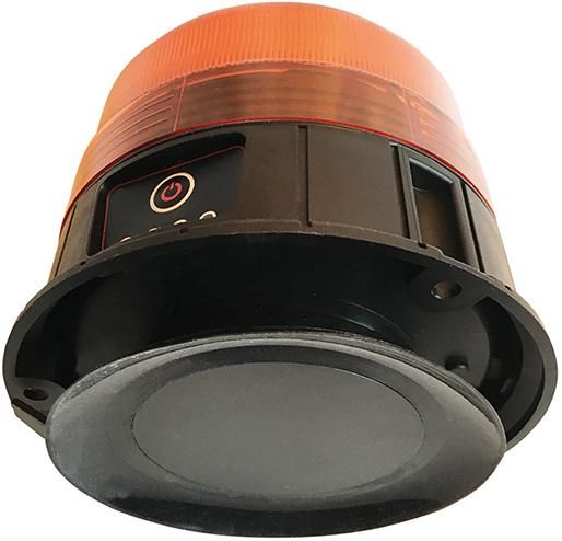 Rundumkennleuchte LED Akku, Magnetisch, Saugfuß