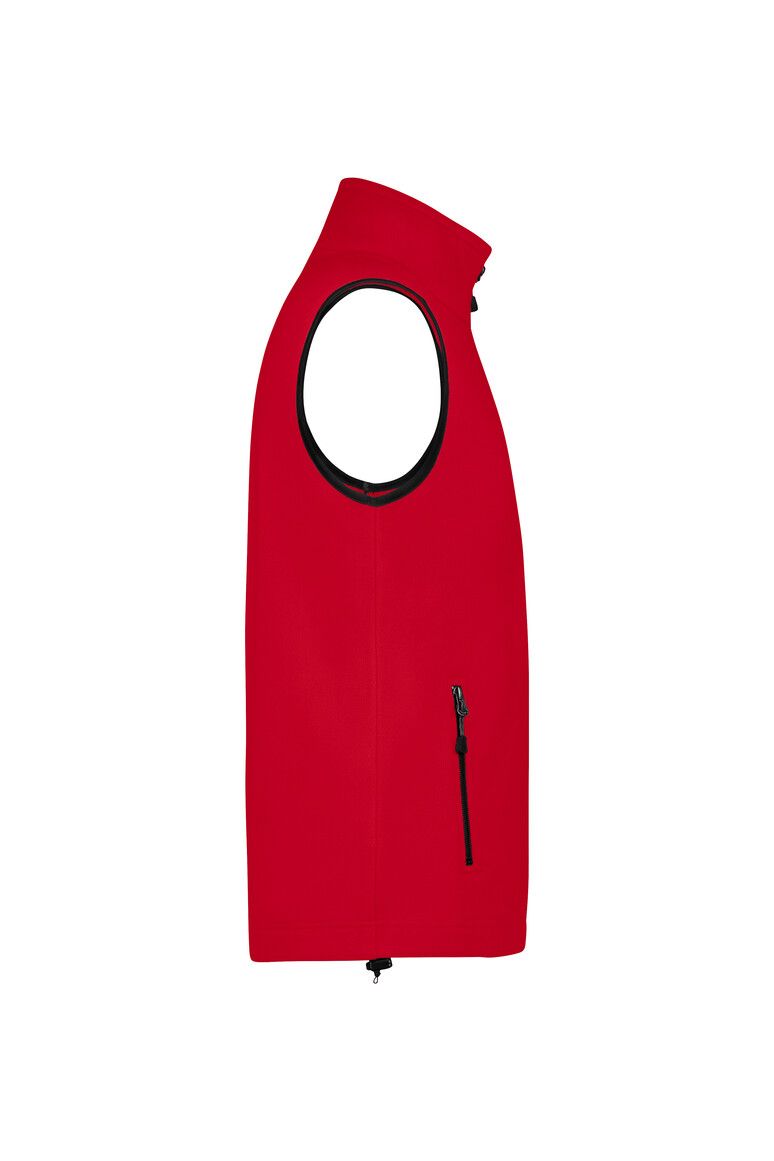 HAKRO Fleeceweste ECO rot, XS