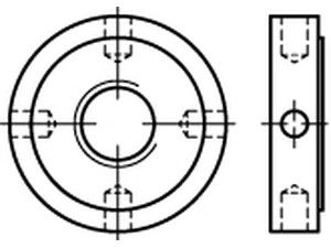 DIN 1816 04 Au M 12 x 1,5 S