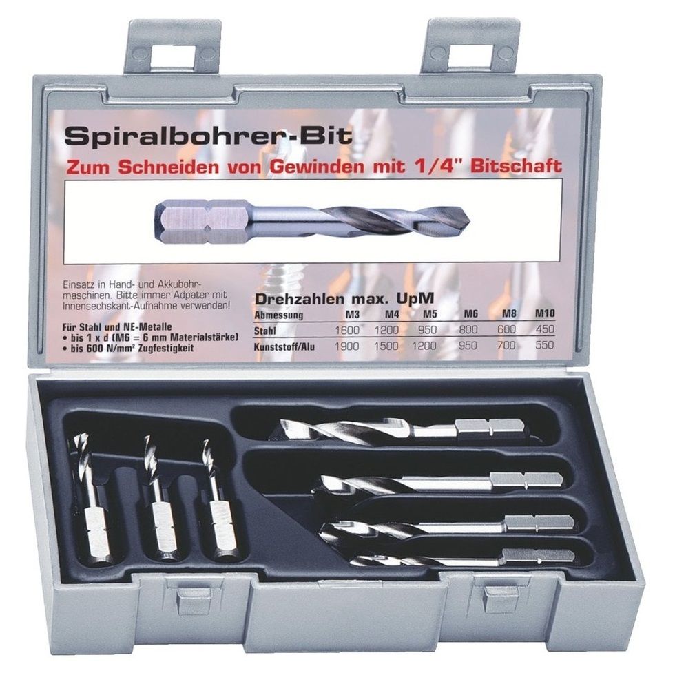 FORMAT HSS-Bitspiralbohrersatz