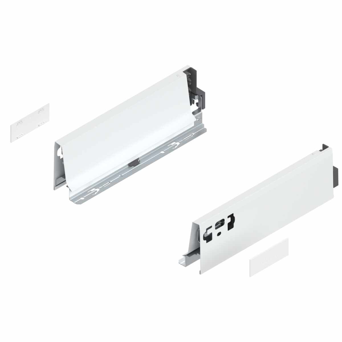 TANDEMBOX Zarge, Höhe M (83.6 mm), NL=270 mm, links/rechts, für TANDEMBOX intivo/antaro , seidenweiß
