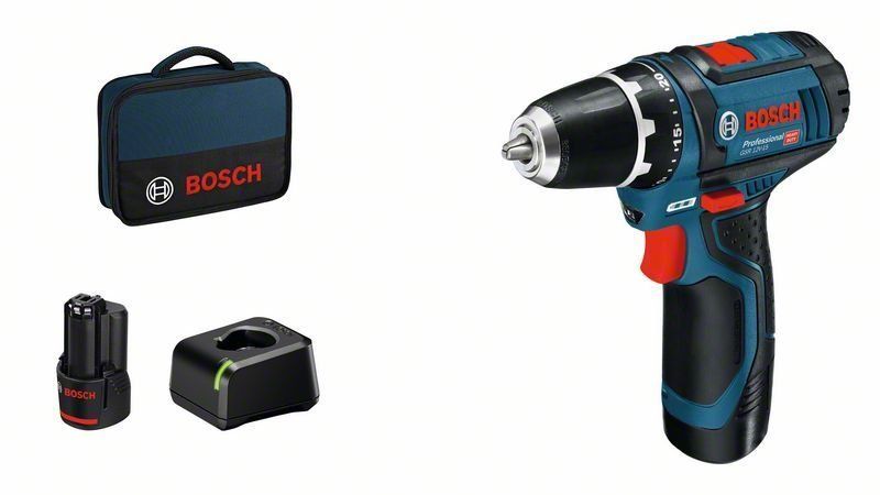 Bosch Akku-Bohrschrauber GSR 12V-15