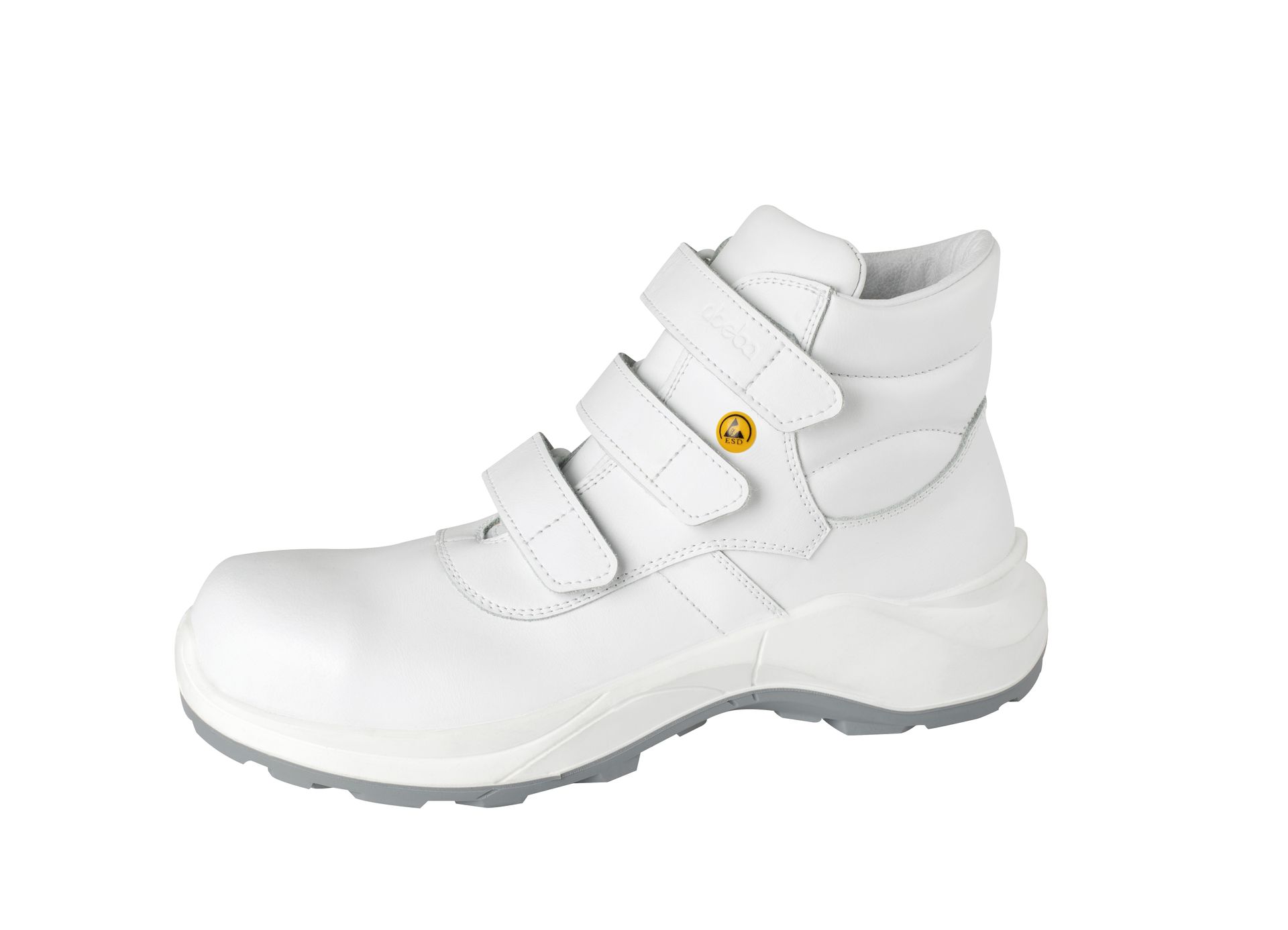 Abeba Food Trax Klettverschluss Sicherheitsstiefel S3, Weiß, Gr. 40