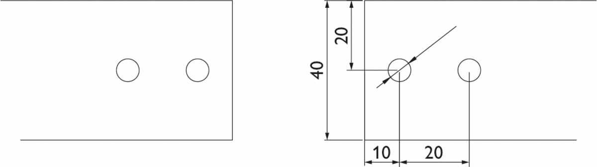 Schienenverbinder mit 4 Schrauben - 1 Set mit 4 Schrauben M6 x 16 inkl. Muttern - 1 Verbindungs-L-Profil für 2 flg. Türen