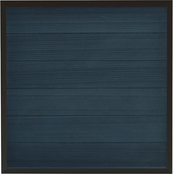 MALÖ-Serie anthrazit 180 x 180 cm, WPC-Zaun ALU-Rahmen anthrazit