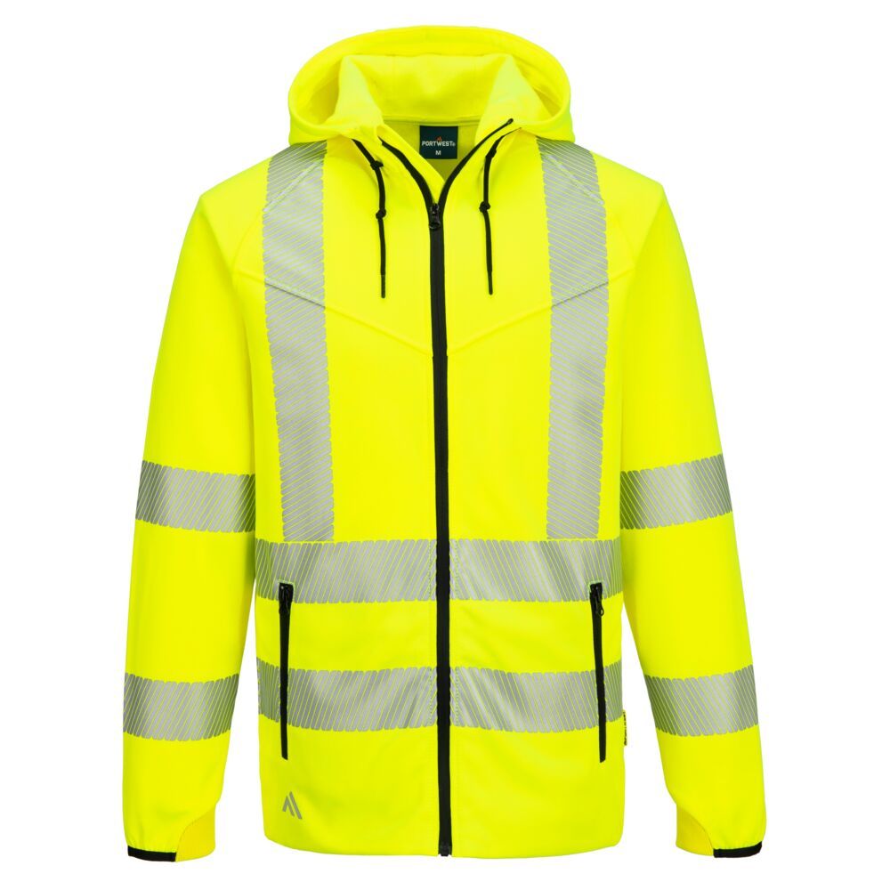 Portwest KX3 Warnschutz-Hoodie, Gelb, Gr. 3XL