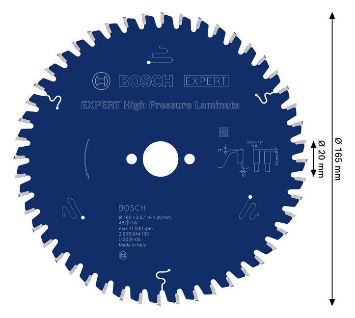 BOSCH HM-Kreissägeblatt, "Laminat"