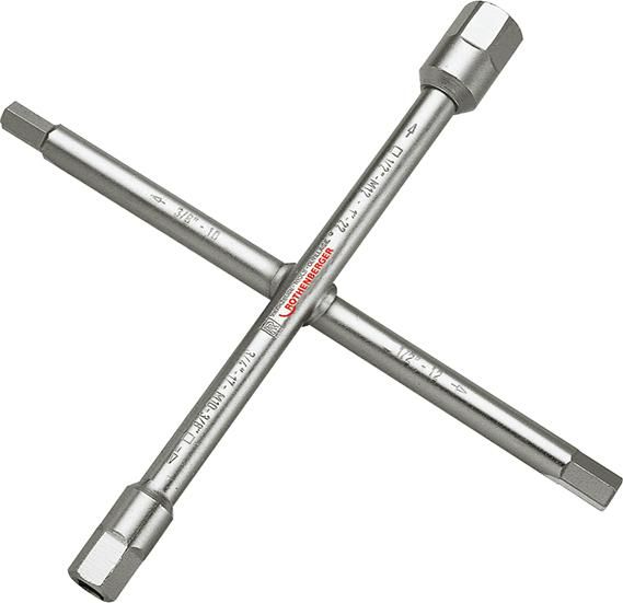 Kreuzschlüssel Sanitär 3/8-1." ROTHENBERGER