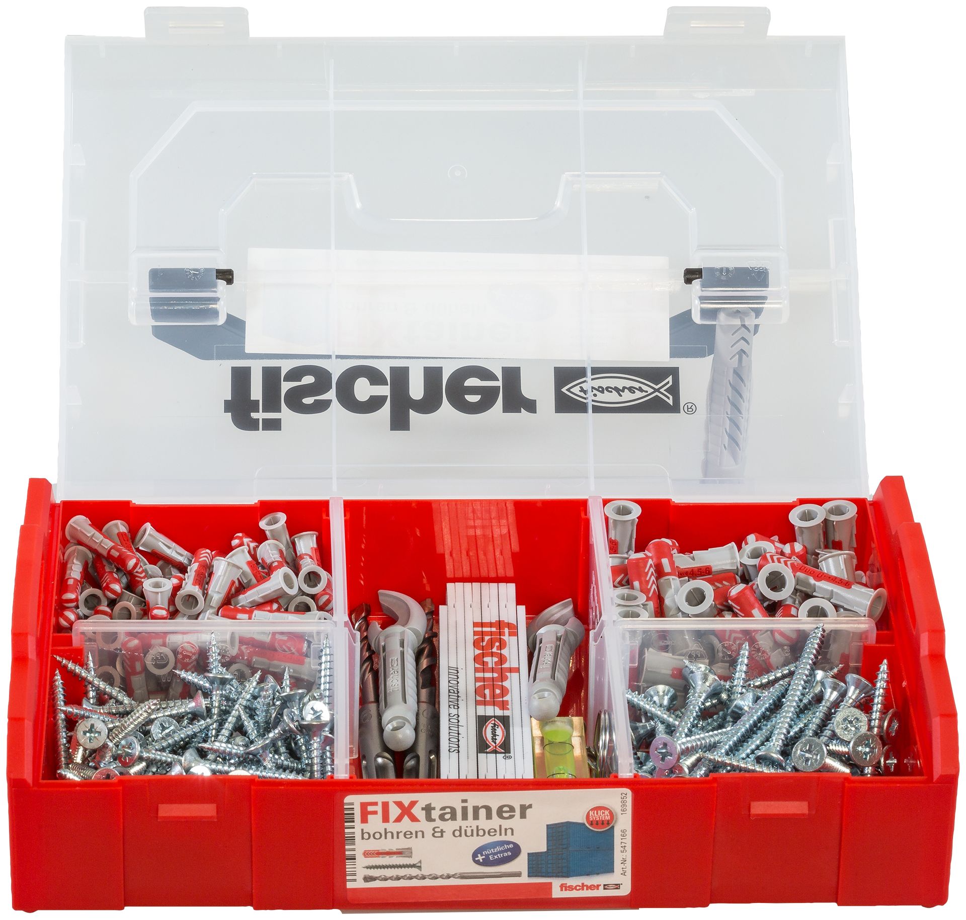Fischer FIXtainer bohren und dübeln (306)