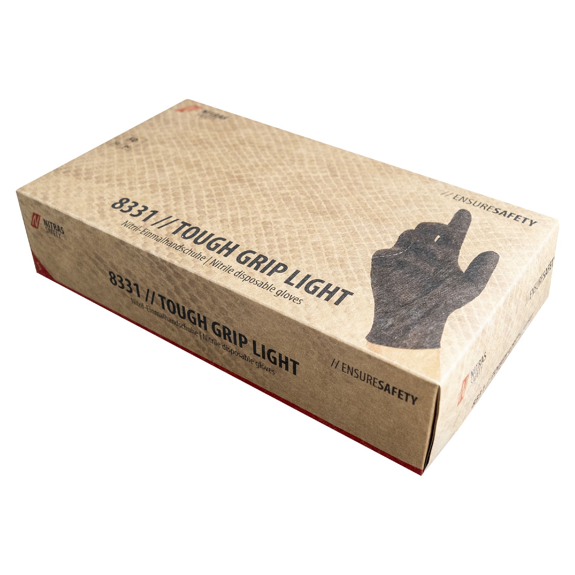 NITRAS TOUGH GRIP LIGHT, Einmalhandschuhe 8331