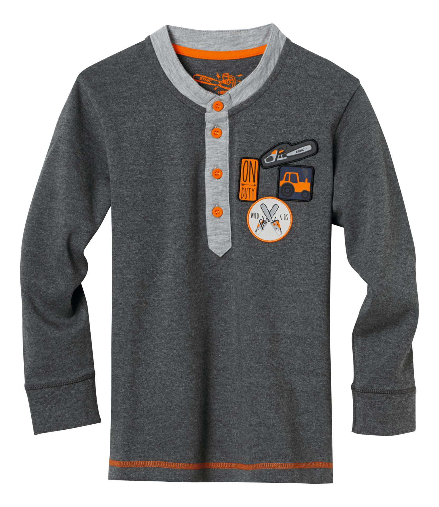 STIHL Langarmshirt 110-116 Jungen