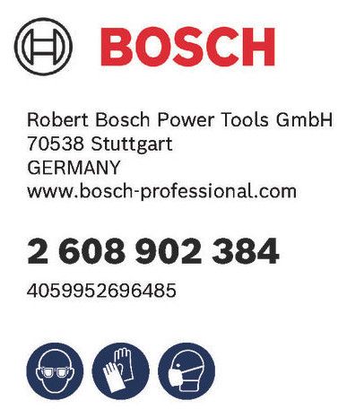 BOSCH Handschleifblatt