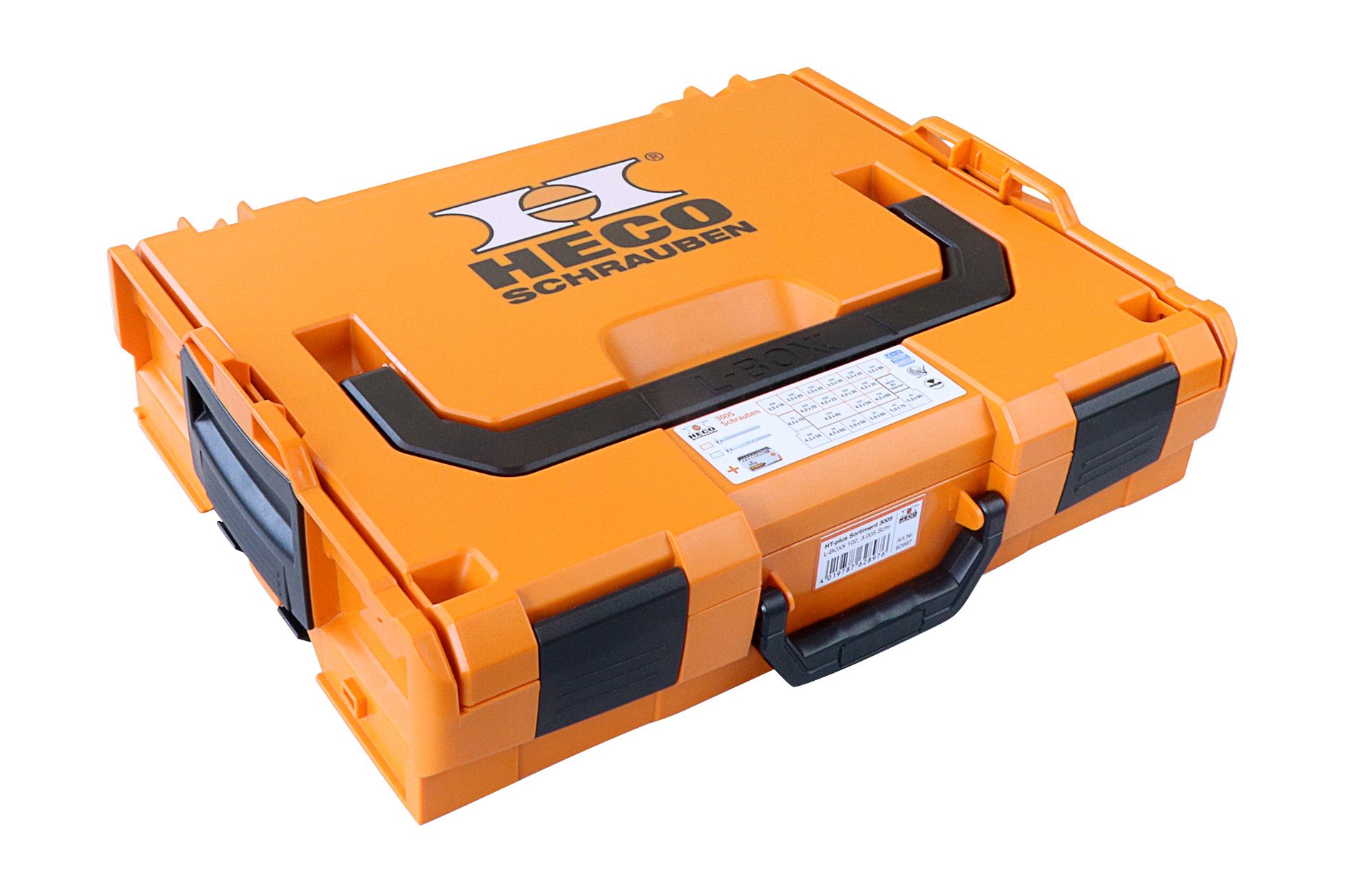 HECO-TOPIX-plus Sortimentskoffer 3005, HECO-L-BOXX 102 mit 3.005 Schrauben