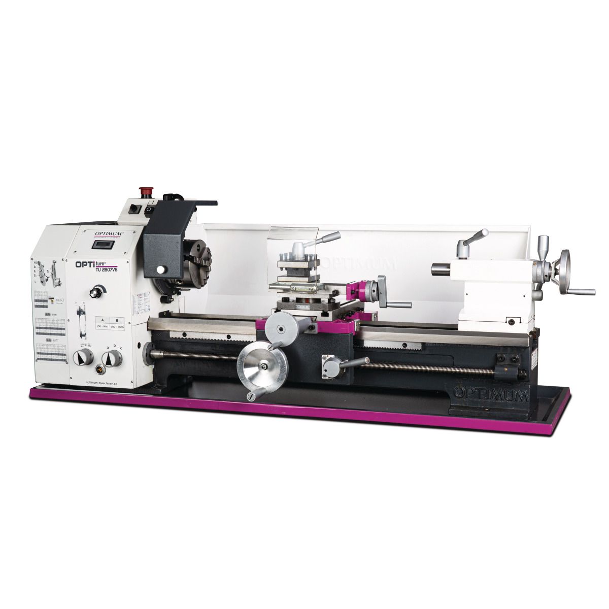 Leitspindeldrehmaschine Optimum OPTIturn 2807VB