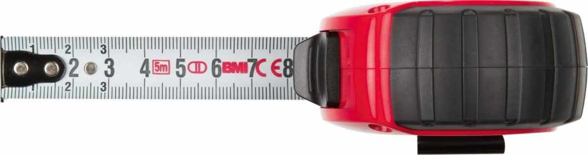 Taschenbandmaß twoCOMP M 5 mx19 mm weiß BMI