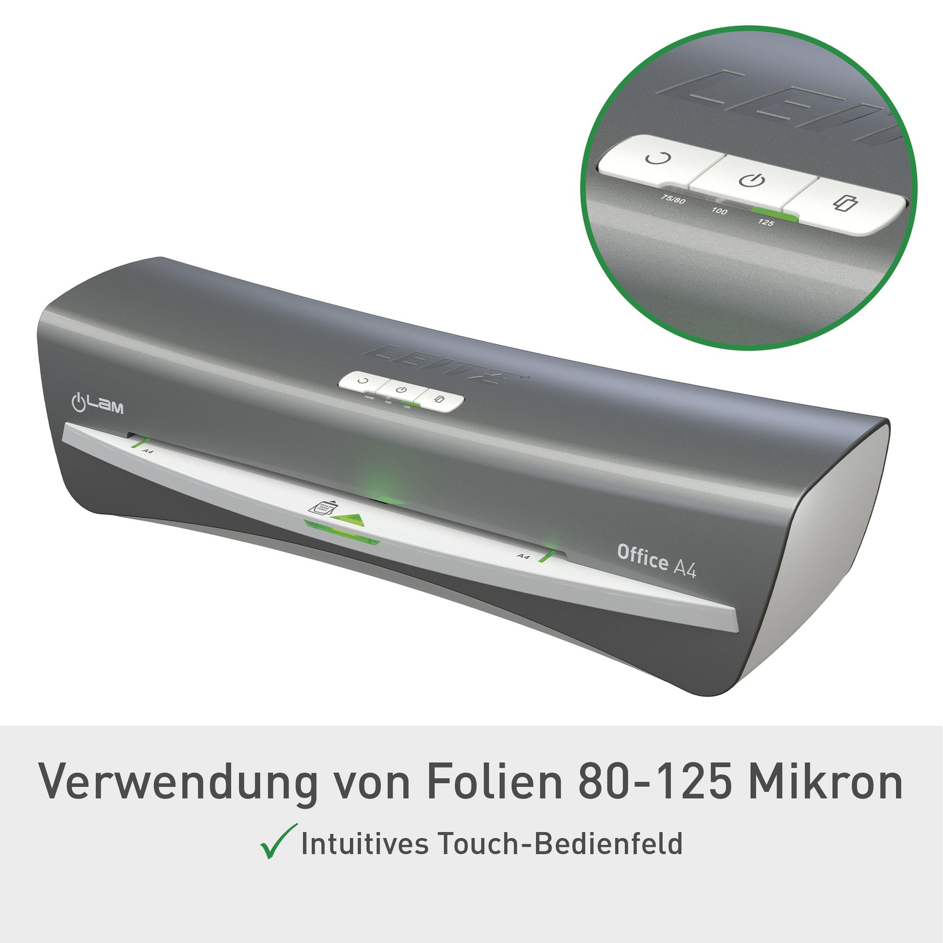 Laminiergerät iLAM Office DIN A4 weiß/silber
