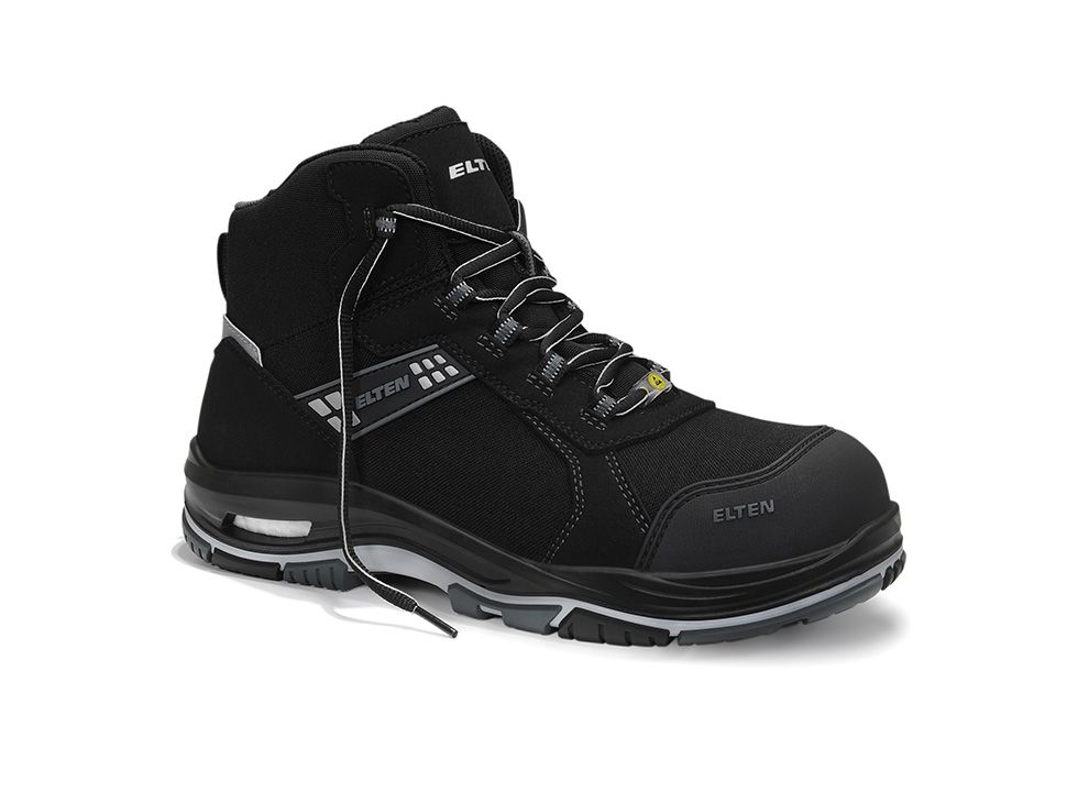 ELTEN IAN XXTP Pro Sicherheitsstiefel Mid S3S ESD, Schwarz, Gr. 38